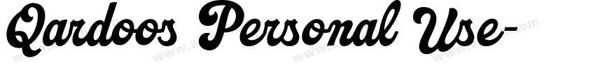 Qardoos Personal Use字体转换
